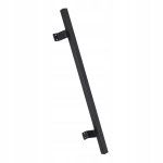 ANTABA DRZWIOWA UCHWYT DO DRZWI 65 CM KWADRATOWY POCHWYT 25X25 MM CZARNY