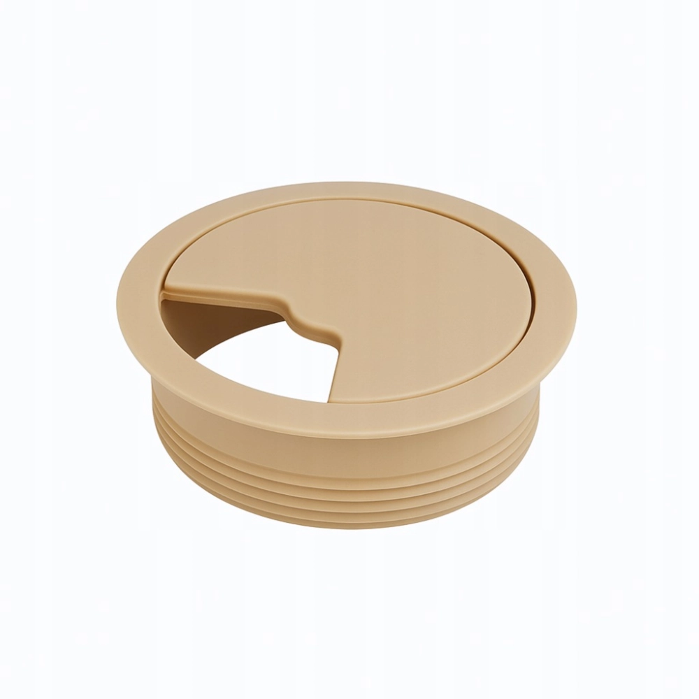 PRZEPUST KABLA MEBLOWY FI 6 CM ZESTAW PRZELOTEK NA KABLE 10 SZTUK KLON