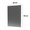 DRZWICZKI REWIZYJNE MASKUJĄCE OSŁONA REWIZJA METALOWE 40X50 CM CZARNE