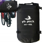 WODOODPORNA TORBA MOTOCYKLOWA NA MOTOR ROWER RAMIĘ SAKWA BAGAŻOWA 40 L