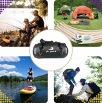 WODOODPORNA TORBA MOTOCYKLOWA NA MOTOR ROWER RAMIĘ SAKWA BAGAŻOWA 40 L