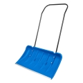 Zgarniacz do śniegu 82 x 140 cm  łopata do odśnieżania, duży pług do odśnieżania śniegu w kolorze niebieskim