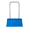Zgarniacz do śniegu 82 x 140 cm  łopata do odśnieżania, duży pług do odśnieżania śniegu w kolorze niebieskim