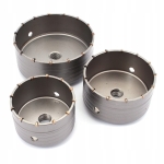 WIERTŁA KORONOWE DO BETONU 120MM BEZ ADAPTERA M22 Z ZĘBAMI WIDŁOWYMI