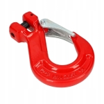 HAK ZAWIESIOWY G80 10MM WIDEŁKOWY Z ZATRZASKIEM WLL 3,15 t, BL 12,6 t