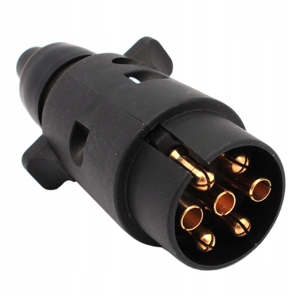 WTYK GNIAZDA 7 PIN 12V PLASTIKOWY WGAP DO PRZYCZEP SAMOCHODOWYCH