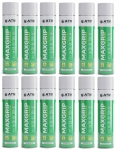 12szt MAXGRIP KLEJ KONTAKTOWY W SPRAYU 600 UNIWERSALNY WODOODPORNY DO MEBLI