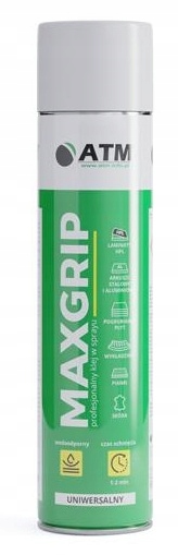24szt MAXGRIP KLEJ KONTAKTOWY W SPRAYU 600 UNIWERSALNY WODOODPORNY DO MEBLI