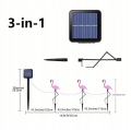 3X LAMPA LAMPKA SOLARNA OGRODOWA OZDOBNA OZDOBA FLAMING LLED DEKORACJA
