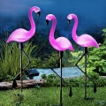 3X LAMPA LAMPKA SOLARNA OGRODOWA OZDOBNA OZDOBA FLAMING LLED DEKORACJA