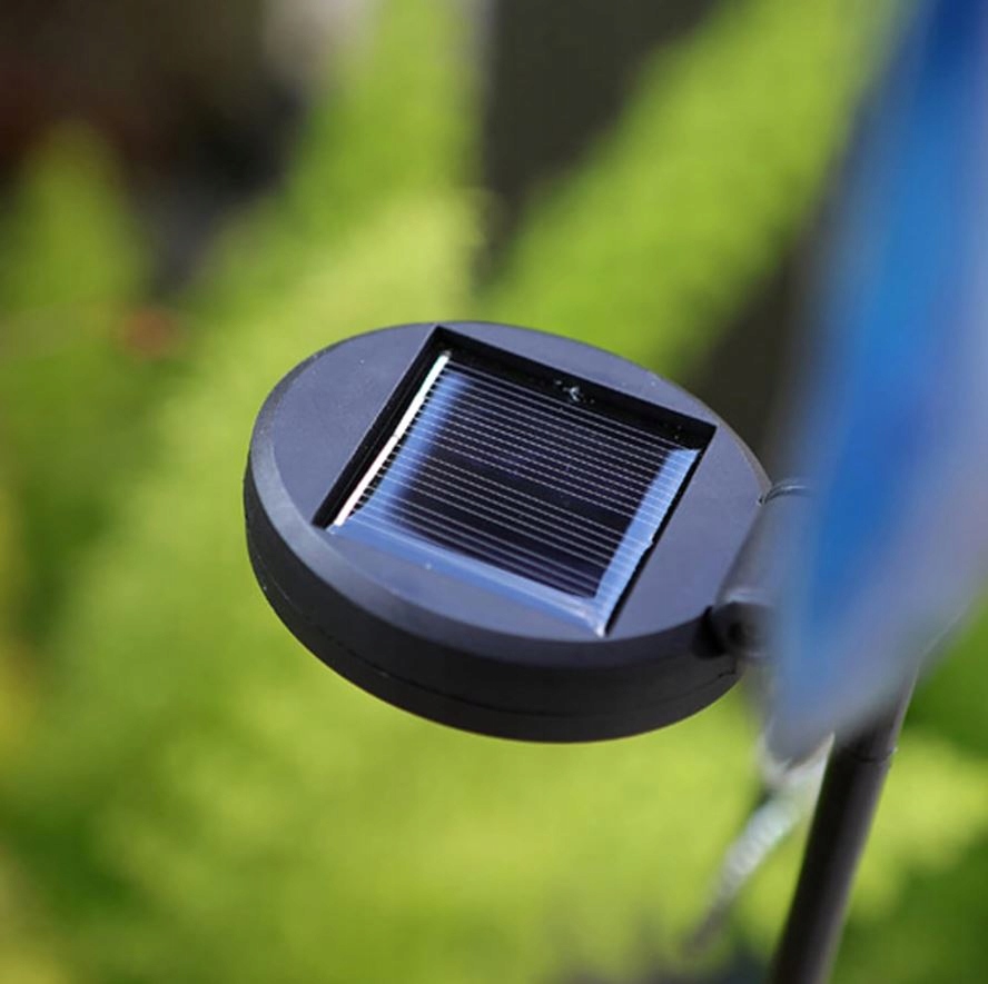 LAMPA SOLARNA PAW ŚWIECĄCY LED OZDOBA SOLARNY OGRODOWA DEKORACJA WBIJANA