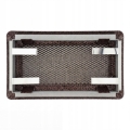 KRATKA WENTYLACYJNA KOMINKOWA KOMINOWA 10x20 cm METALOWA MALOWANA MIEDZIANA