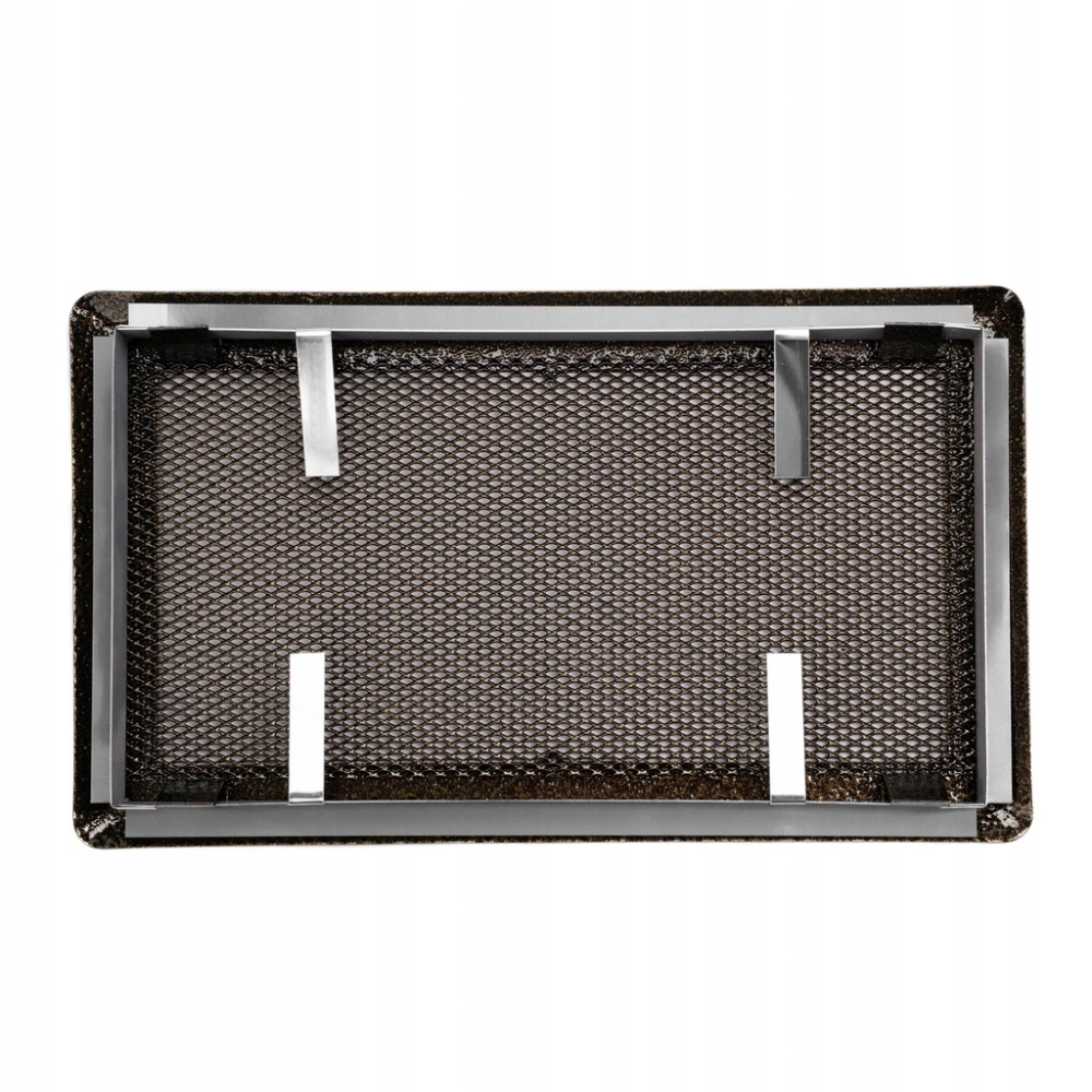 KRATKA WENTYLACYJNA KOMINKOWA KOMINOWA 16x30 cm METALOWA MALOWANA ZŁOTA