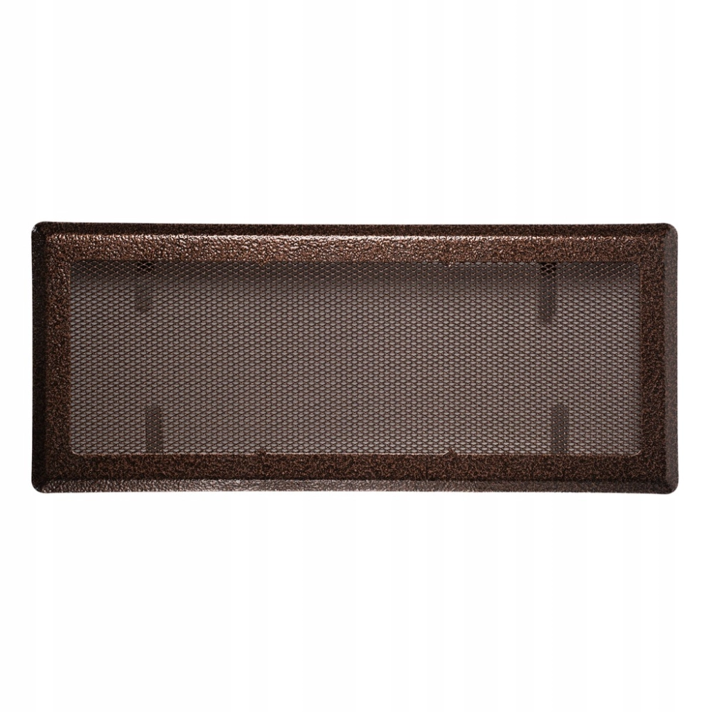 KRATKA WENTYLACYJNA KOMINKOWA KOMINOWA 16x45 cm METALOWA MALOWANA MIEDZIANA
