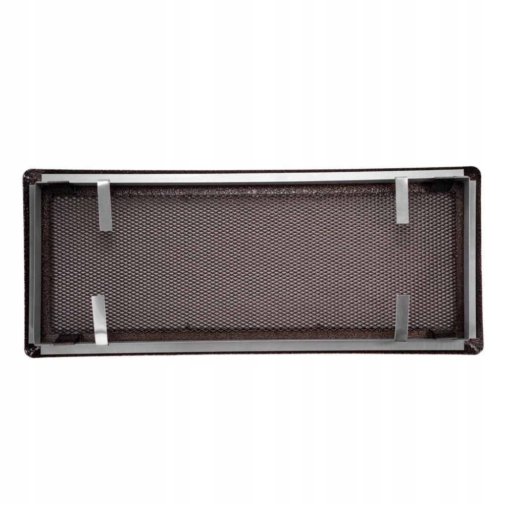 KRATKA WENTYLACYJNA KOMINKOWA KOMINOWA 16x45 cm METALOWA MALOWANA MIEDZIANA