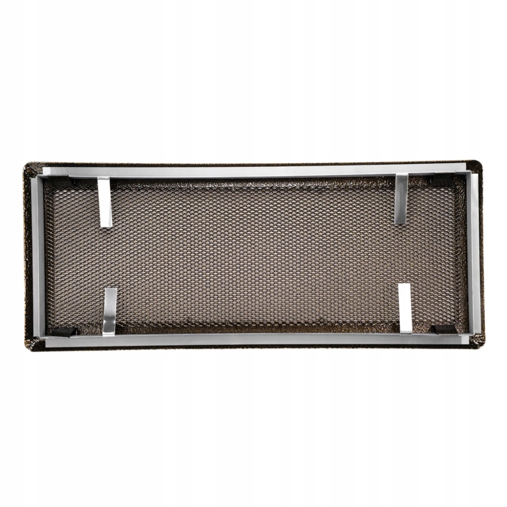 KRATKA WENTYLACYJNA KOMINKOWA KOMINOWA 16x45 cm METALOWA MALOWANA ZŁOTA