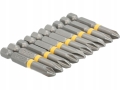 KOŃCÓWKI WKRĘTAKOWE KRZYŻOWE PH2 X 50MM ZESTAW 10SZT