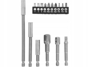 Steckschlüssel-Adapterset, 16-teilig, Innensechskant