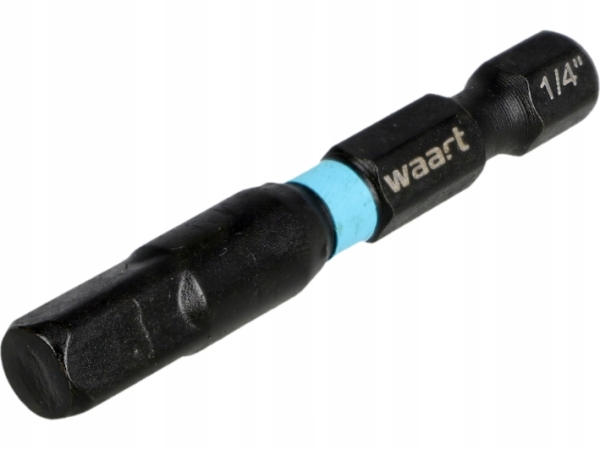 ADAPTER UDAROWY 1/4'' HEX NA 1/4'' KWADRAT DO WKRĘTAREK WIERTAREK
