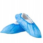 OCHRANIACZE NA BUTY 36 x 15 cm WODOODPORNE POKROWCE Z FOLI FOLIOWE 100 SZT