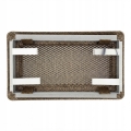KRATKA WENTYLACYJNA KOMINKOWA KOMINOWA 10x20 cm METALOWA MALOWANA ZŁOTA