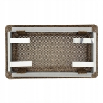 KRATKA WENTYLACYJNA KOMINKOWA KOMINOWA 10x20 cm METALOWA MALOWANA ZŁOTA