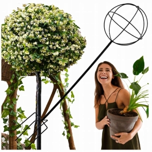 Metallstütze für Gartenterrassenpergola, geeignet für Kletterpflanzen, Rosen und Blumen, 50 x 10 cm