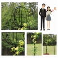 PERGOLA OGRODOWA TARASOWA METALOWA PODPORA DO PNĄCZY RÓŻ KWIATÓW 50X10CM