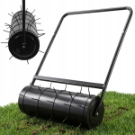 WALEC OGRODOWY Z KOLCAMI 80 x 28 cm DO TRAWNIKÓW TRAWY 50 L KOLCE AERATOR
