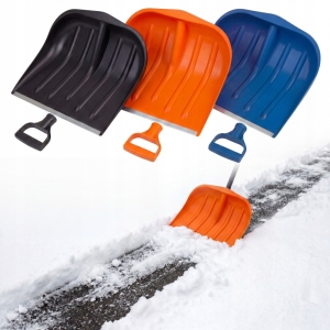 3-teiliges Schneeschaufel-Set, kunststoffverstärkt