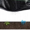 AGROWŁÓKNINA 90G 0,8X50M CZARNA UV AGROTKANINA MATA ANTYCHWASTOWA