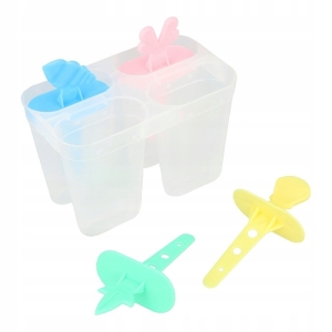 EISCREMEFORM GESUNDES FIT EISCREME 4 Stück. EISCREMEFORM FÜR HAUSGEMACHTES EISCREME