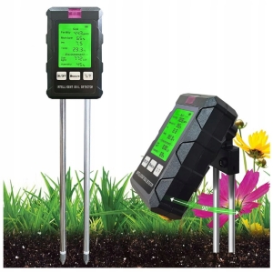 Säuremessgerät, Bodentester, Gartenboden-pH-Messgerät 6-in-1