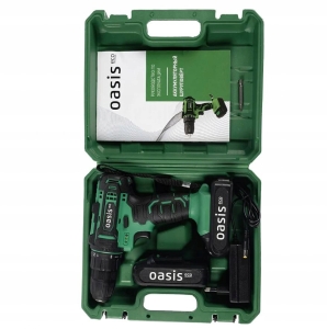 Akku-Schraubendreher-Set mit LED-Beleuchtung, Koffer, 2 Akkus (18 V, 1,5 Ah)