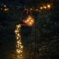 LAMPA SOLARNA OGRODOWA OZDOBNA LED WBIJANA KONEWKA DO OGRODU NA TARAS