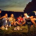10 szt POCHODNIA BAMBUSOWA OGRODOWA 90 DEKORACYJNA NA KOMARY ĆMY MUSZKI