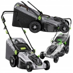 KOSIARKA ELEKTRYCZNA LEKKA MOCNA DO KOSZENIA TRAWY DUŻY KOSZ 50L 2400W 43cm