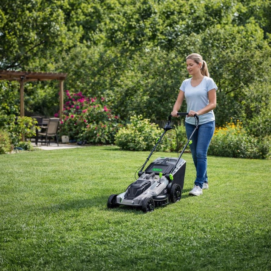 KOSIARKA ELEKTRYCZNA LEKKA MOCNA DO KOSZENIA TRAWY DUŻY KOSZ 50L 2400W 43cm
