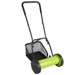 KOSIARKA RĘCZNA BĘBNOWA MECHANICZNA WRZECIONOWA PCHANA Z KOSZEM 16" 40 cm