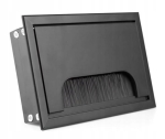 PRZEPUST KABLA KABLI ALU 80x120 mm SZCZOTKA MASKUJĄCA PRZELOTKA CZARNY
