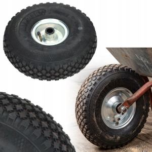 Rad für Radträgerwagen, Rad für Radträger 300 mm, robust, 4PR FI 20 Lager