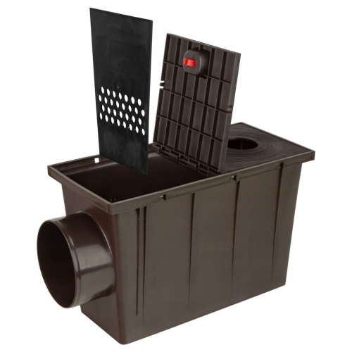 OSADNIK RYNNOWY RYNNY BOCZNY REWIZJA CZYSZCZAK STUDZIENKA BRĄZOWY 50-125 mm