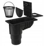 OSADNIK RYNNOWY RYNNY DOLNY REWIZJA CZYSZCZAK STUDZIENKA CZARNY 50-110 mm