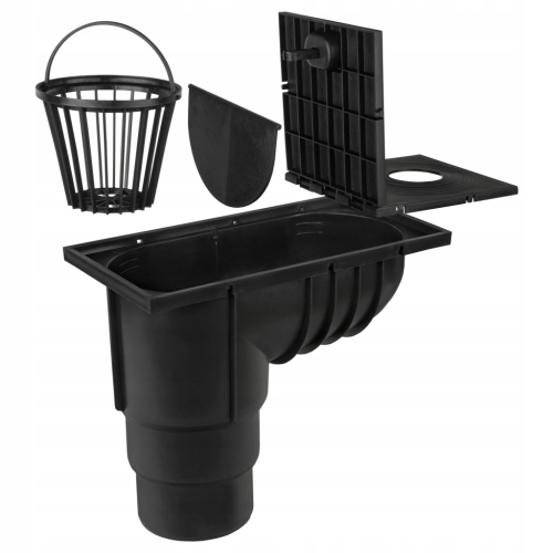 OSADNIK RYNNOWY RYNNY DOLNY REWIZJA CZYSZCZAK STUDZIENKA CZARNY 50-110 mm