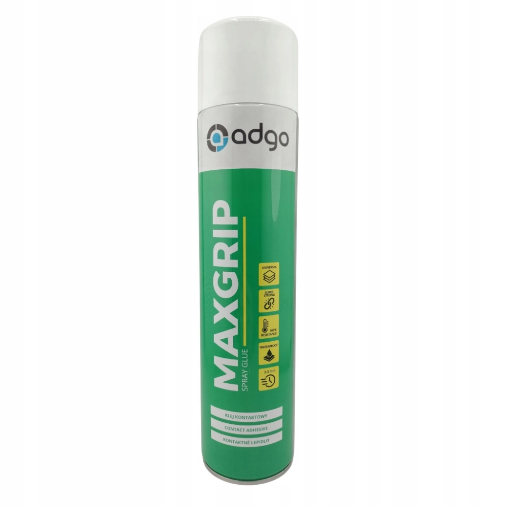 MAXGRIP KLEJ KONTAKTOWY W SPRAYU 600 ml UNIWERSALNY SZYBKOSCHNĄCY DO MEBLI