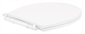 DESKA SEDESOWA WC UNIWERSALNA BIAŁA WOLNOOPADAJĄCA NAKŁADKA DLA DZIECI
