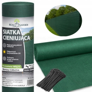 Schattierungsnetz 1,5 x 25 m, 95 % Grünflächenabdeckung