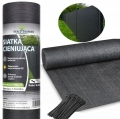 SIATKA CIENIUJĄCA 1,5X25M MASKUJĄCA 95% OSŁONA NA OGRODZENIE PŁOT UV 180G