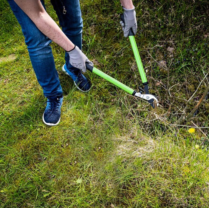 SEKATOR OGRODOWY NOŻYCOWY TELESKOPOWY DWURECZNY NOŻYCE DO GAŁĘZI 68CM MOCNY