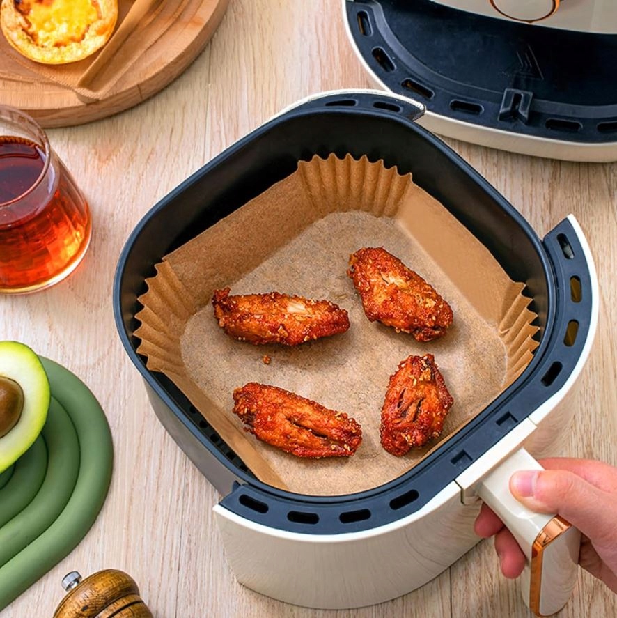 WKŁAD DO AIR FRYER PAPIER WKŁADY PAPIEROWE DO FRYTKOWNICY BEZTŁUSZCZOWEJ